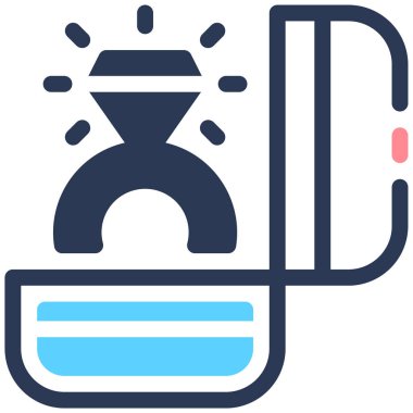 düğün web simgesi basit illüstrasyon