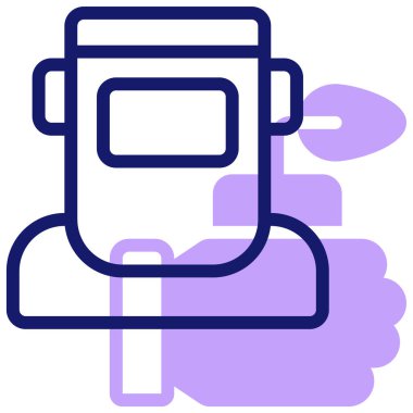 Kayak. Web simgesi basit illüstrasyon