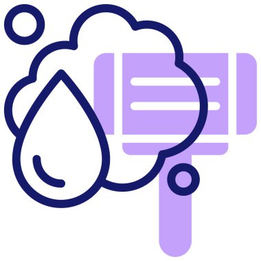 hava durumu web simgesi basit illüstrasyon