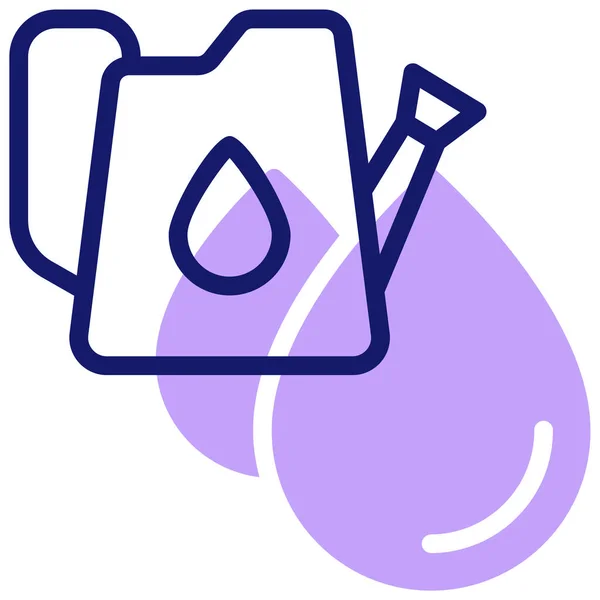 Watering Web Icon Simple Illustration — Archivo Imágenes Vectoriales