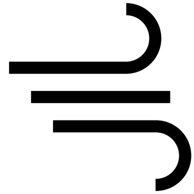 Hava durumu. Web simgesi basit illüstrasyon