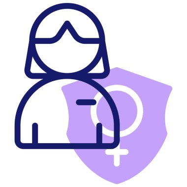 Doktor. Web simgesi basit illüstrasyon