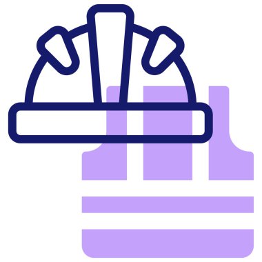 Miğfer. Web simgesi basit tasarım