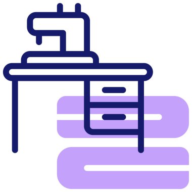 Mutfak. Web simgesi basit illüstrasyon