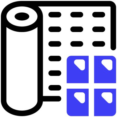 Mutfak. Web simgesi basit illüstrasyon