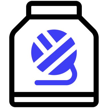 Yemek. Web simgesi basit illüstrasyon