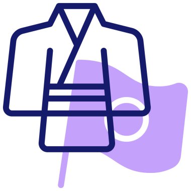 Kumaş. Web simgesi basit illüstrasyon