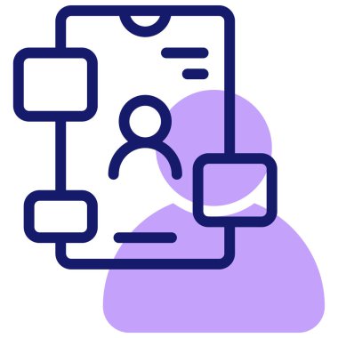 şebeke. Web simgesi basit illüstrasyon