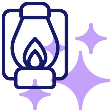 Lamba. Web simgesi basit illüstrasyon