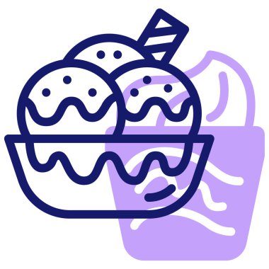 Dondurma. Basit tasarım