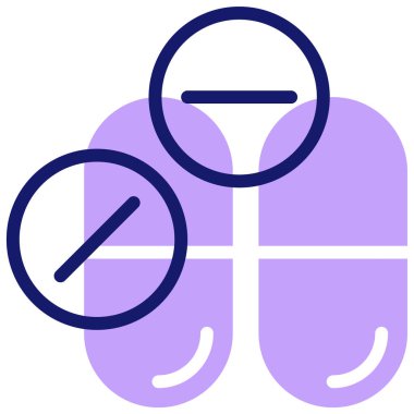 Haplar. Web simgesi basit tasarım