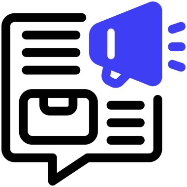 Sosyal medya pazarlaması, vektör illüstrasyonu basit tasarım