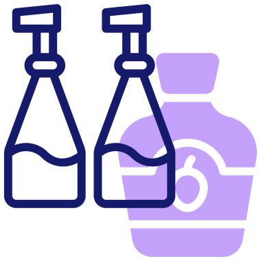 şurup web simgesi basit tasarım