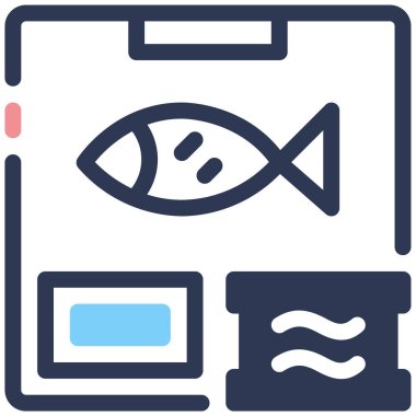 Gıda temalı basit vektör çizimi