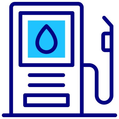 Benzin istasyonu. Basit tasarım