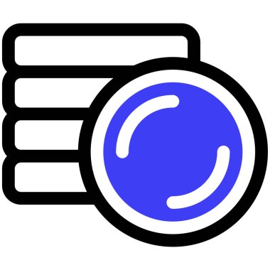 Sikke Simgesi vektör illüstrasyonu