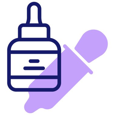 Serum . Web simgesi vektör illüstrasyonu