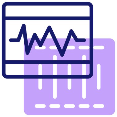 Film müziği. Web simgesi basit illüstrasyon 