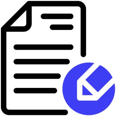 Taslak. Web simgesi vektör illüstrasyonu