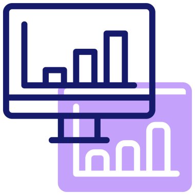 Bilgisayar. Web simgesi basit tasarım 