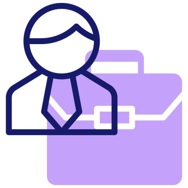 Hukuk ve adalet, web simgesi basit illüstrasyon