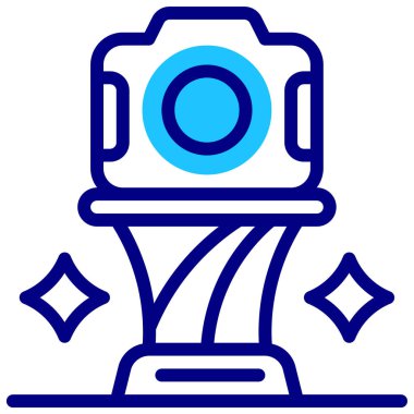 Yarışma. Web simgesi basit illüstrasyon