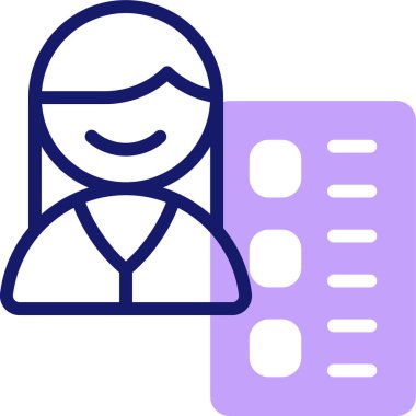 kullanıcı. Web simgesi basit illüstrasyon