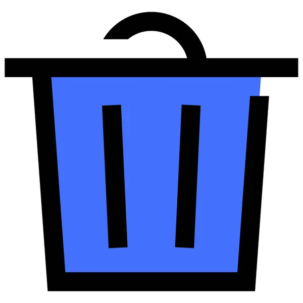 Recycler Illustration Vectorielle Icône Web — Image vectorielle
