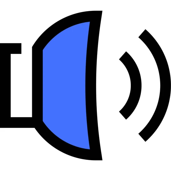 Speaker Icon Vector Illustration — Stock Vector