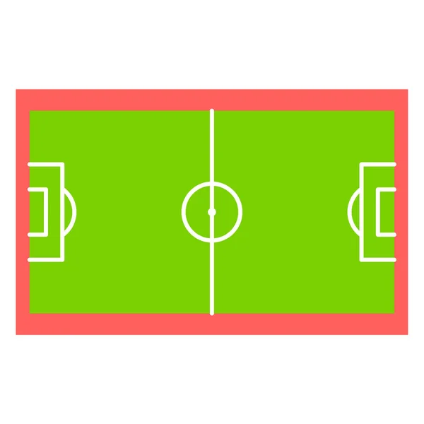 Illustration Vectorielle Icône Football — Image vectorielle