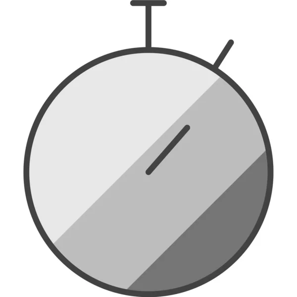 Cronômetro Ícone Web Ilustração Simples — Vetor de Stock