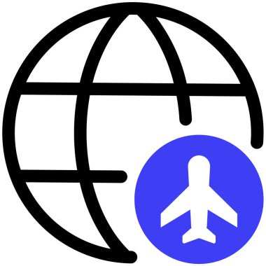 April Web simgesi basit illüstrasyon