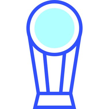 Dünya Kupası modern simgesi, vektör illüstrasyonu