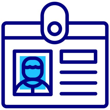 öğrenci web simgesi, basit illüstrasyon