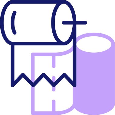 Havlu web simgesi basit tasarım