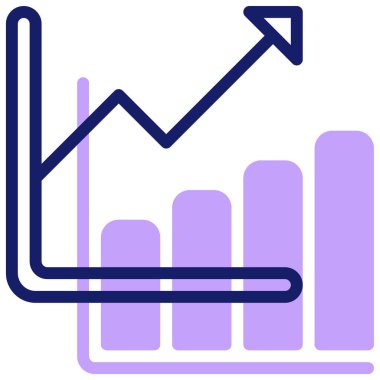 Bar çizelgesi. Web simgesi