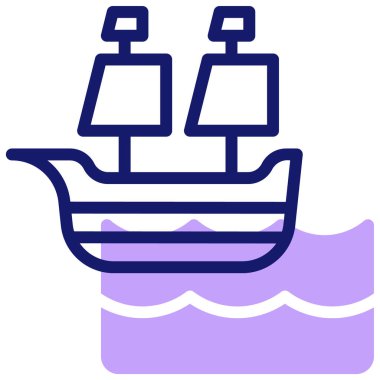 Geminin vektör çizimi