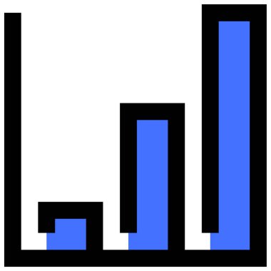 Diyagram. Web simgesi vektör illüstrasyonu