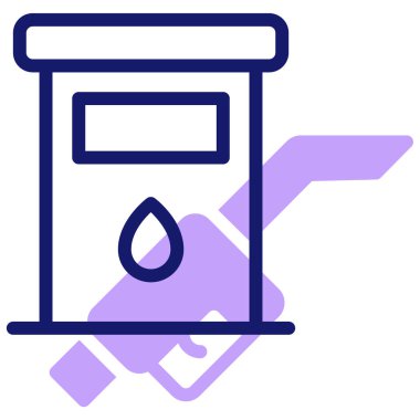 Benzin istasyonu. Basit tasarım