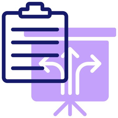 Analiz. Web simgesi basit illüstrasyon