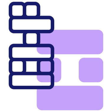 veritabanı. Web simgesi basit illüstrasyon