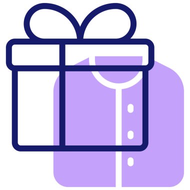 hediye simgesi vektör illüstrasyonu