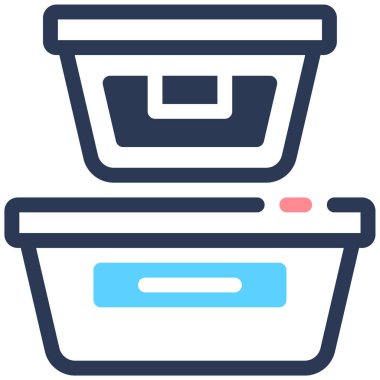 Gıda temalı basit vektör çizimi