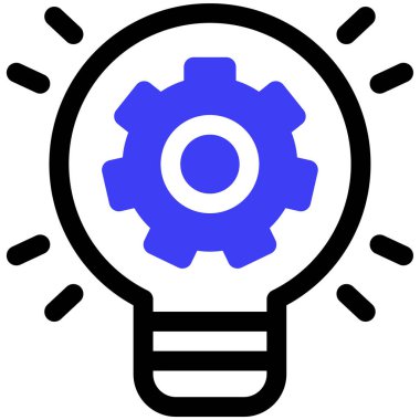 Yenilik simgesi vektör illüstrasyonu