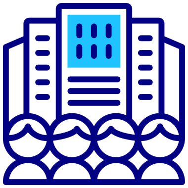 İş. Web simgesi vektör illüstrasyonu