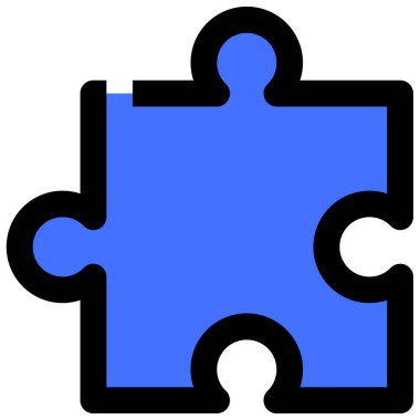 çözüm web simgesi basit illüstrasyon