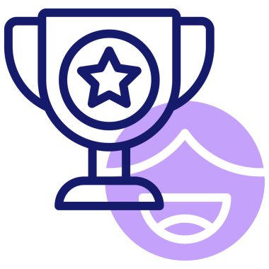 Başarı web simgesi basit tasarım