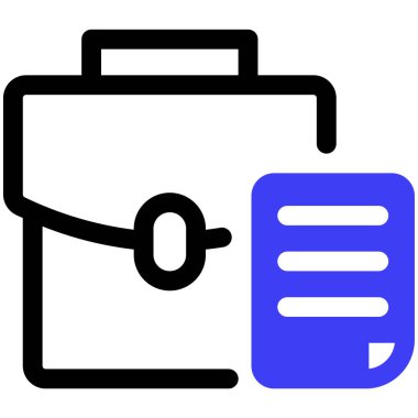 Suitcase web simgesi basit tasarım