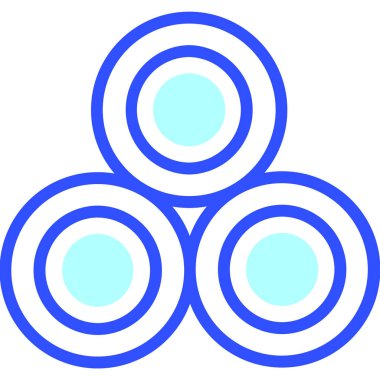 Dairesel testerenin vektör illüstrasyonu