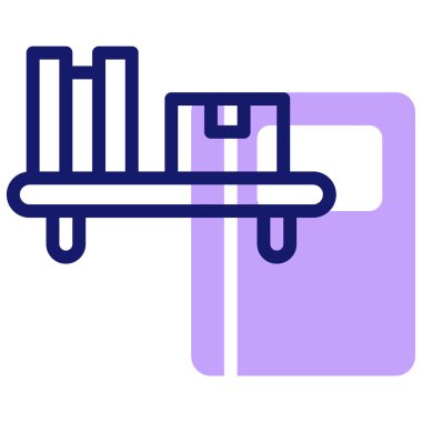 Shelf 'ın vektör illüstrasyonu